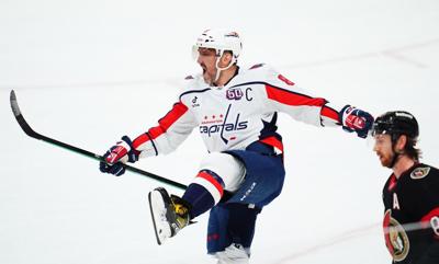 Ovechkin scores OT goal for Capitals in 1-0 win over Senators
