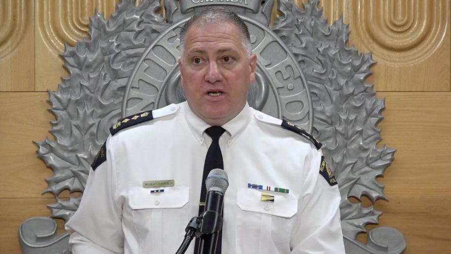 Two Saskatchewan officers stable after being shot responding to call: RCMP