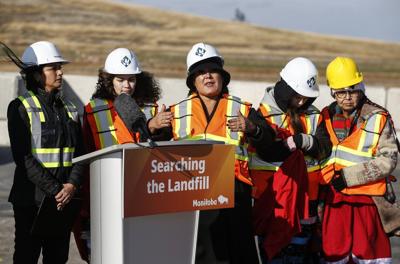 'It's a heavy day': Families react after potential remains found in Manitoba landfill
