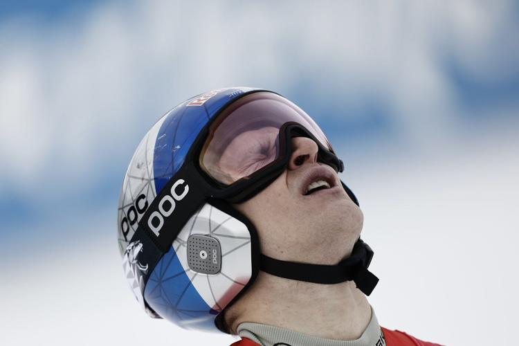 Swiss ski star Odermatt secures overall and GS World Cup titles in race won by teammate Meillard