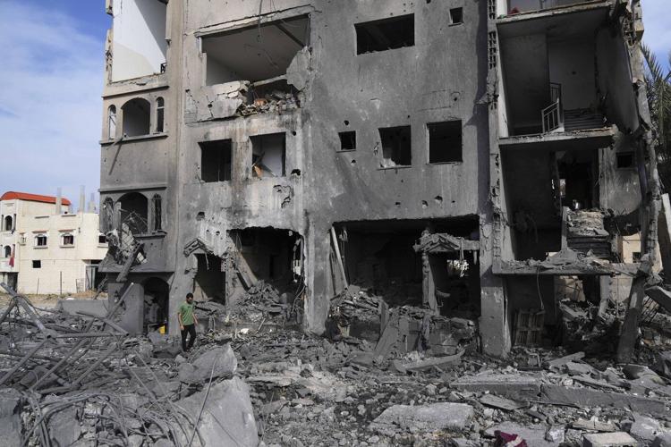 Israeli strikes across Gaza kill at least 60 people, local health officials say