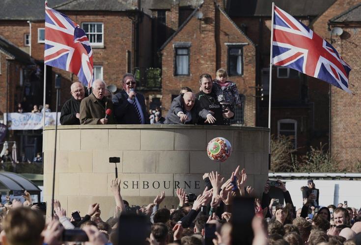 PHOTO COLLECTION: Britain Shrovetide Football
