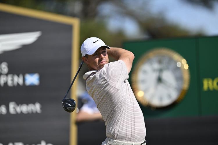 Rory McIlroy hitting his stride and shares Scottish Open lead with Chris Gotterup