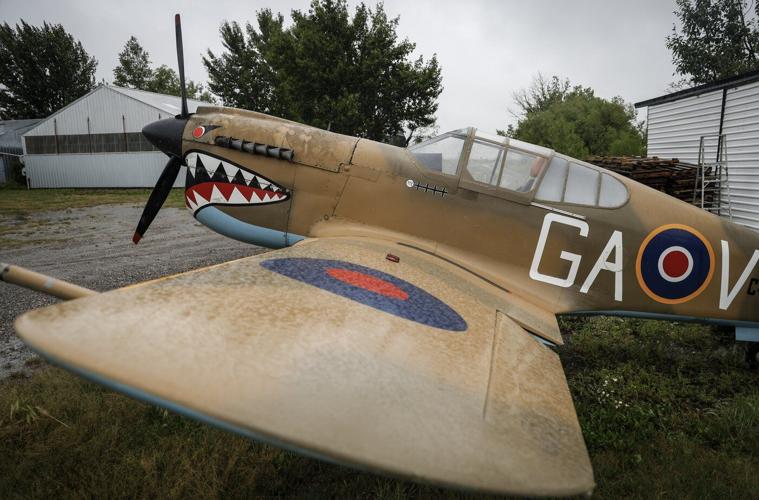 'Losing an old friend': Retired fighter pilot selling replica of P-40 Warhawk