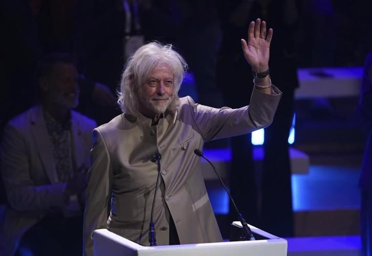 Bob Geldof didn't see the point of a Live Aid musical. He changed his mind.