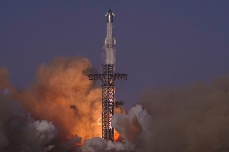 SpaceX launches another Starship rocket after back-to-back explosions, but it tumbles out of control