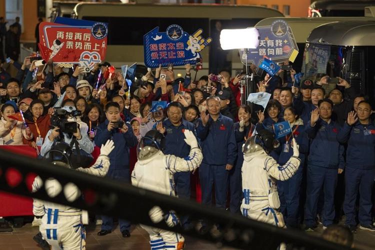 China launches new crew to its space station as it seeks to expand exploration