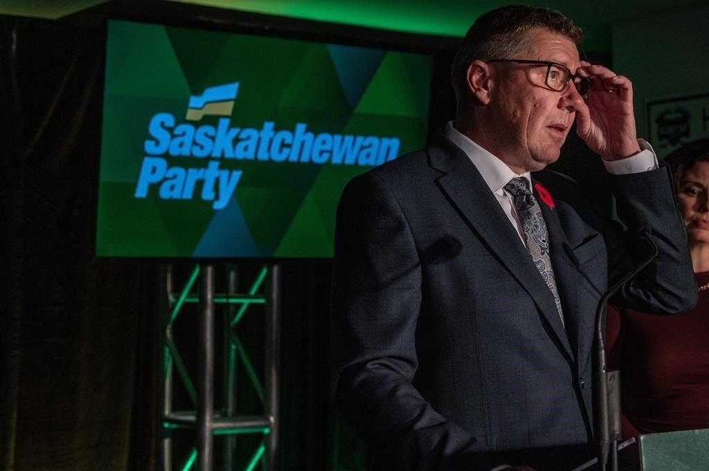 CP NewsAlert Saskatchewan Premier Scott Moe names new after