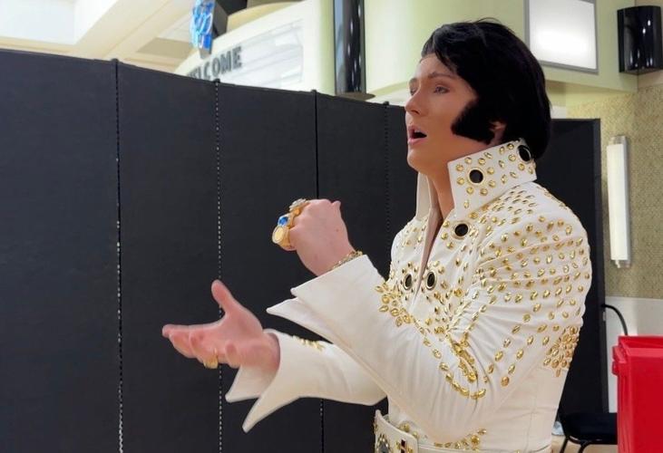 A new generation of Elvis tribute artists compete in the king's hometown