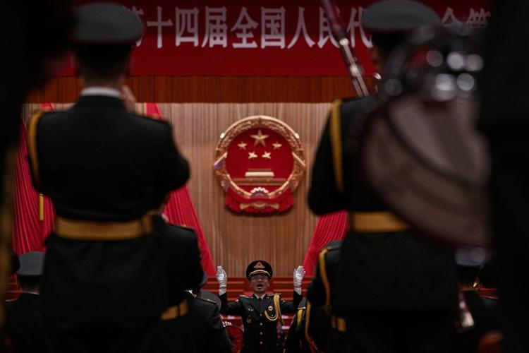 Photos from the meeting of China’s ��ɫtv People’s Congress