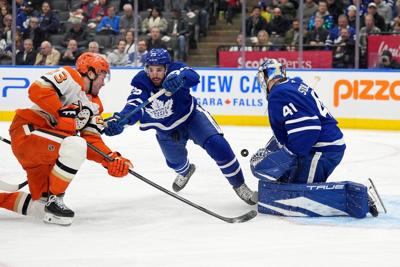 Maple Leafs goaltender Anthony Stolarz closing in on a return to action