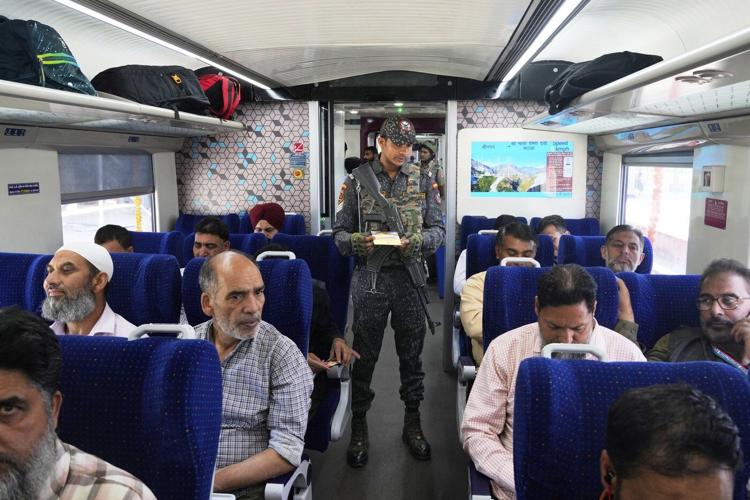 Modi inaugurates ambitious rail project connecting Kashmir to Indian plains