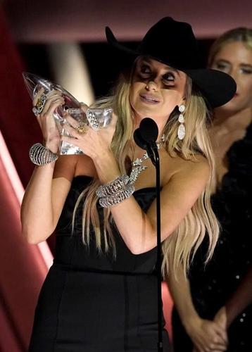 Lainey Wilson wins 5 CMA Awards including entertainer of the year, album of the year