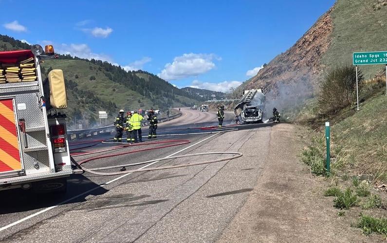 1 person has died and another is hurt after a fiery tanker truck crash in Colorado