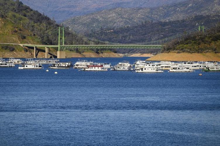 Dramatic photos show how storms filled California reservoirs