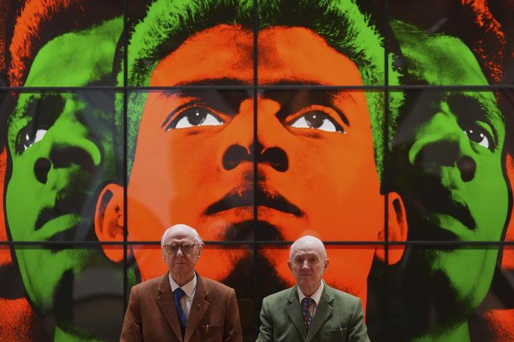 PHOTO COLLECTION: Britain Gilbert & George Exhibition