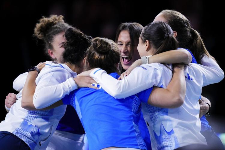 Jasmine Paolini and Italy beat Slovakia to win the Billie Jean King Cup