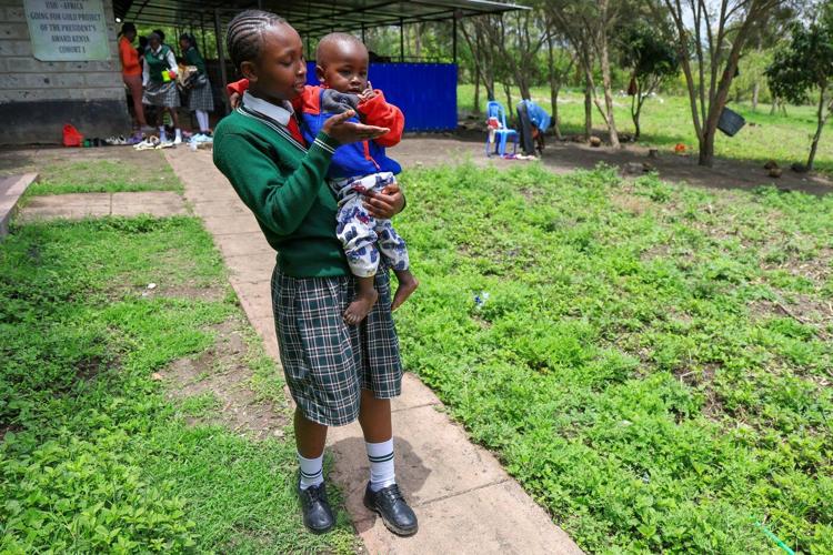A rare school in Kenya is empowering teenage mothers with education and child care
