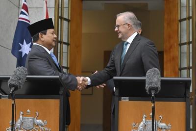 Indonesia and Australia finalize new bilateral defense treaty
