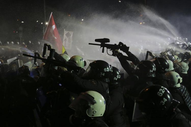 Turkey detains journalists as protests grow over the jailing of key Erdogan rival