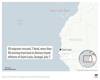 Boat found off Senegal's coast adds to mystery over migrant vessels reported missing