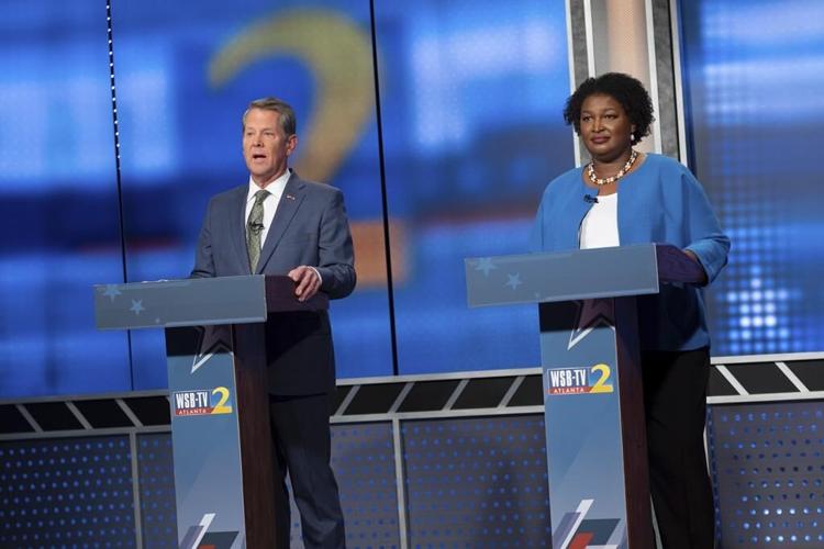Kemp and Abrams quarrel on policy in Georgia governor debate