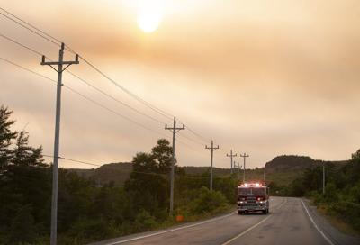 Firefighting efforts continue as large Newfoundland wildfire burns out of control