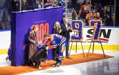 Lauren Kyle McDavid shares superstitions, how she'll be watching Game 6