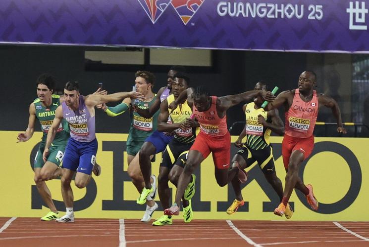 Canada wins first World Relays mixed 4x100-meter title from Jamaica and Britain