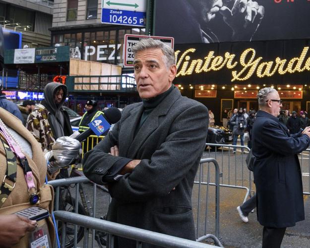 George Clooney revisits a journalistic hero in Broadway version of 'Good Night, and Good Luck'