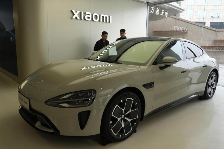 China's latest EV is a 'connected' car from smart phone and electronics maker Xiaomi