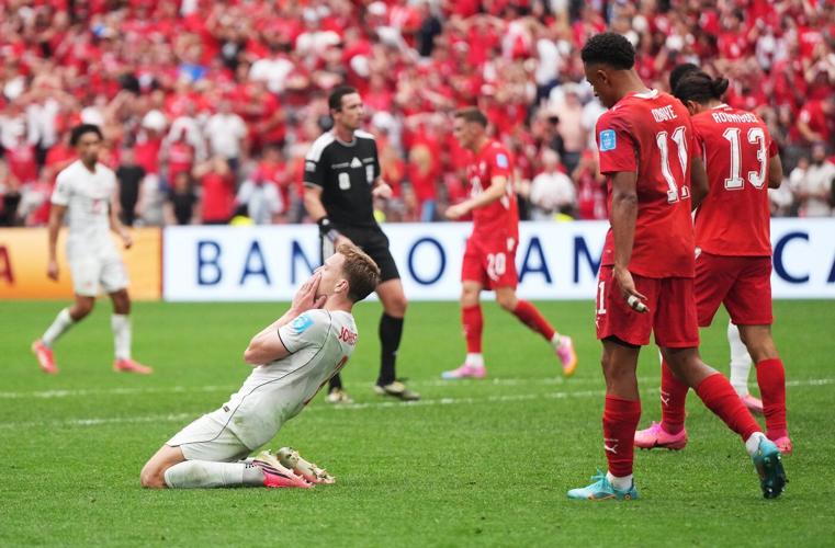 Canada falls 2-1 to Switzerland, advances to FIFA World Cup knockout round