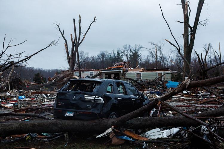 2 killed and homes damaged after tornadoes tear through Illinois and Indiana, more storms moving in