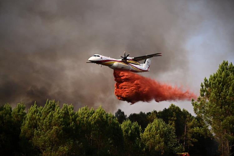 Southern Europe burns as 3 firefighters die and France battles blaze 4 times the size of Paris