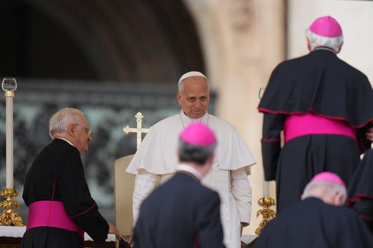 American cardinal celebrates old Latin Mass in St. Peter's in a sign of change