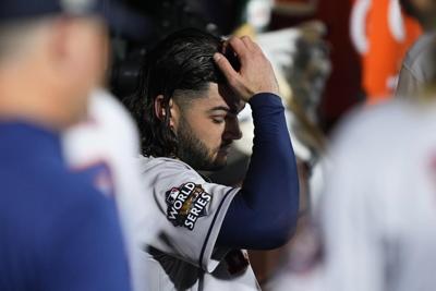 McCullers 1st to give up 5 home runs in World Series game