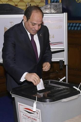 Egyptians vote on second day of an election that's sure to see President Abdel Fattah el-Sissi win