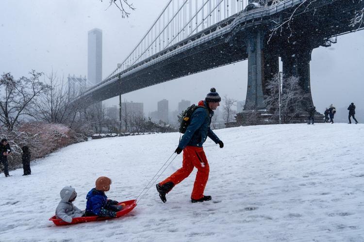 Weekend storm drops heavy snow around Northeast as Pacific Northwest braces for more rain