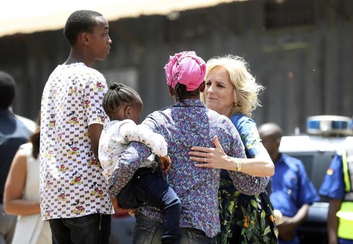 Jill Biden talks safe sex, condoms with Kenya's young adults