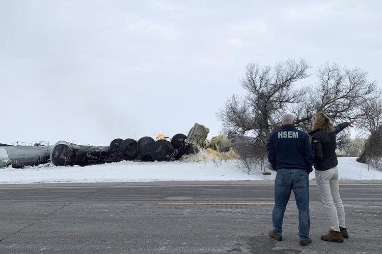 Evacuations end after fiery Minnesota ethanol derailment