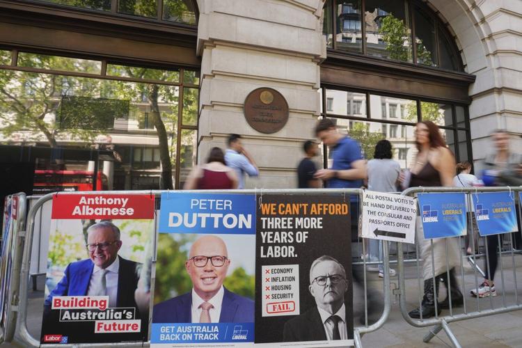 Australians vote in election with high prices and shortage of housing major issues
