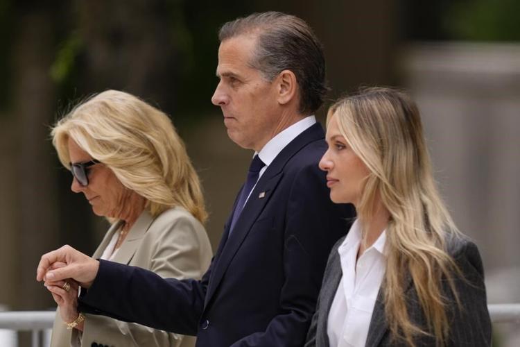 The Latest: White House cancels scheduled press briefing after Hunter Biden conviction