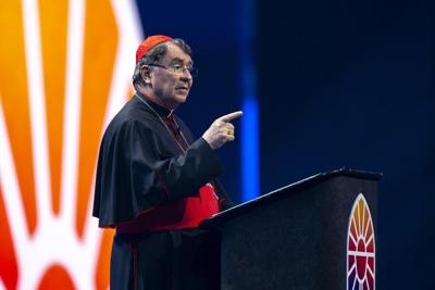 For Catholic pilgrims, all roads lead to Indy for an old-style devotion in modern stadium setting