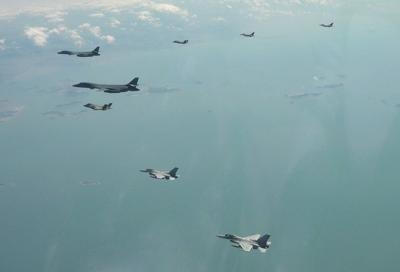 North Korea threatens a response to US flying long-range bombers over South Korea