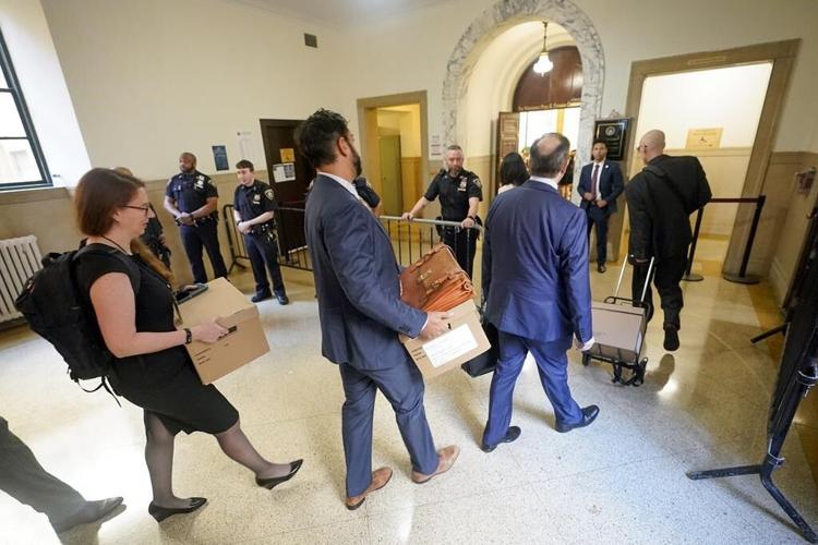 Donald Trump returns to court as his fraud trial gets down to business after a fiery first day