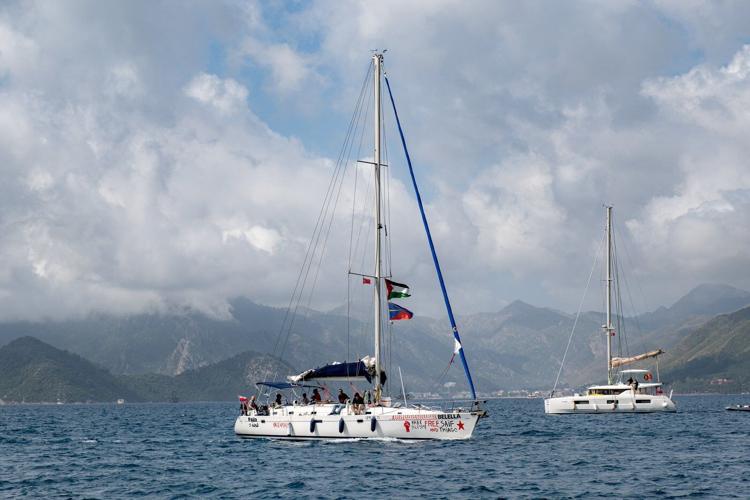 Activist flotilla leaves Turkey for Gaza weeks after Israel intercepted a previous convoy
