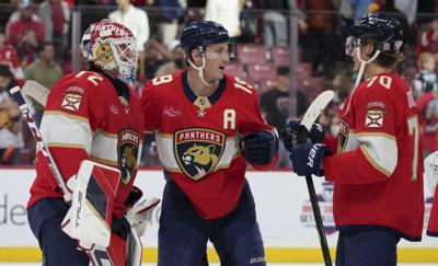 Panthers' Tkachuk, Bolts' Point, Knights' Hill named NHL stars of the week