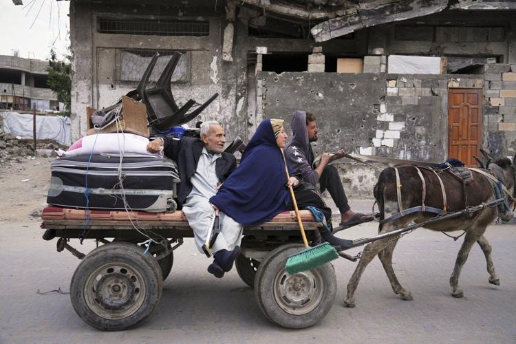 Israel strikes a hospital in Gaza, forcing evacuation as strikes intensify