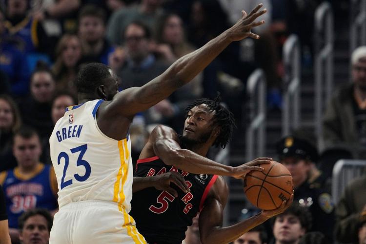 Quickley nets 40 points to power Raptors past Warriors 145-127