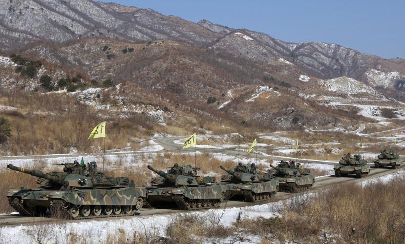 South Korea and the US will begin annual military drills next week
